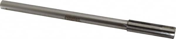 Made in USA - 0.546" Carbide-Tipped 6 Flute Chucking Reamer - Exact Tool & Supply