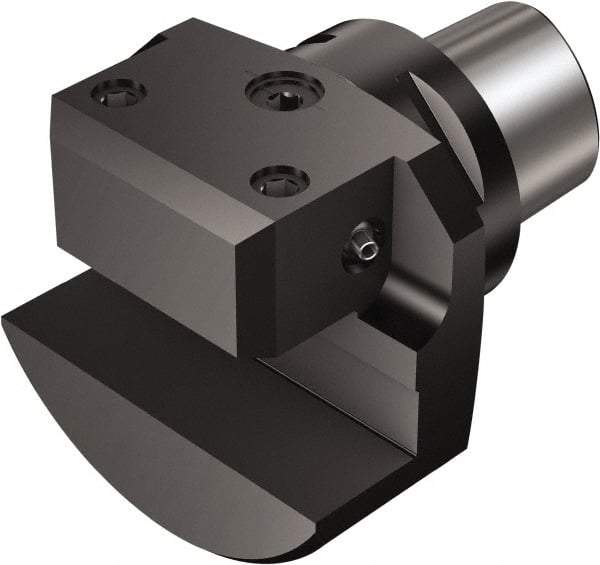 Sandvik Coromant - 80mm Bore Diam, 80mm Body Diam x 53mm Body Length, Boring Bar Holder & Adapter - 2.16" Screw Thread Lock, 53mm Bore Depth, External Coolant - Exact Tool & Supply