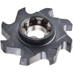 Iscar - SD D Grade IC908 Carbide T-Slot Milling Tip Insert - TiAlN Finish, 32" Cutting Diam - Exact Tool & Supply