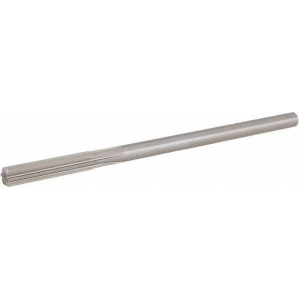 Hertel - 0.381" High Speed Steel 6 Flute Chucking Reamer - Exact Tool & Supply