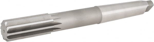 Hertel - 1-3/8" High Speed Steel 12 Flute Chucking Reamer - Exact Tool & Supply