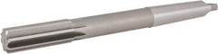 Hertel - 1-1/8" High Speed Steel 10 Flute Chucking Reamer - Exact Tool & Supply