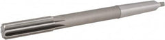 Hertel - 7/8" High Speed Steel 8 Flute Chucking Reamer - Exact Tool & Supply