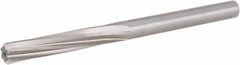 Hertel - 0.2495" High Speed Steel 6 Flute Dowel Pin Chucking Reamer - Exact Tool & Supply