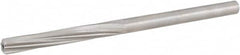 Hertel - 0.1865" High Speed Steel 6 Flute Chucking Reamer - Exact Tool & Supply