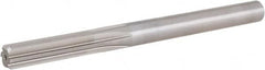 Hertel - 0.376" High Speed Steel 6 Flute Chucking Reamer - Exact Tool & Supply