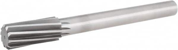 Hertel - 1-3/8" High Speed Steel 10 Flute Chucking Reamer - Exact Tool & Supply