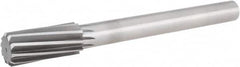 Hertel - 1-3/8" High Speed Steel 10 Flute Chucking Reamer - Exact Tool & Supply
