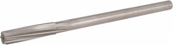 Hertel - 15/32" High Speed Steel 6 Flute Chucking Reamer - Exact Tool & Supply