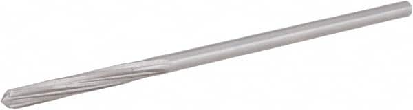 Hertel - 9/64" High Speed Steel 4 Flute Chucking Reamer - Exact Tool & Supply