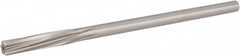 Hertel - 3/8" High Speed Steel 6 Flute Chucking Reamer - Exact Tool & Supply