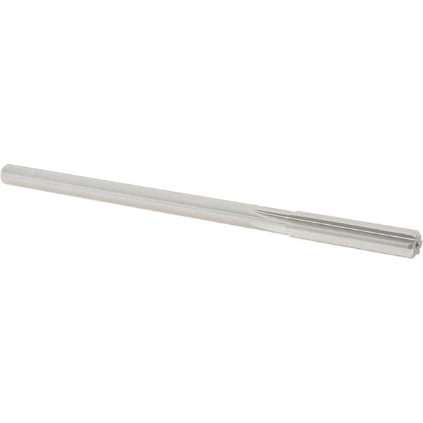 Hertel - 0.311" High Speed Steel 6 Flute Chucking Reamer - Exact Tool & Supply