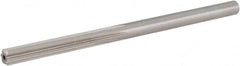 Hertel - #10 High Speed Steel 6 Flute Chucking Reamer - Exact Tool & Supply