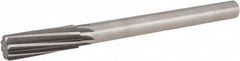 Hertel - 1" High Speed Steel 8 Flute Chucking Reamer - Exact Tool & Supply