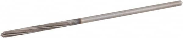 Hertel - 1/32" High Speed Steel 3 Flute Chucking Reamer - Exact Tool & Supply