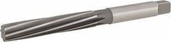 Hertel - 29/32" Diam, Straight Shank, 5" Flute, Hand Reamer - Exact Tool & Supply