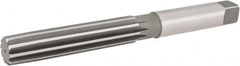 Hertel - 1-3/8" Diam, Straight Shank, 6.31" Flute, Hand Reamer - Exact Tool & Supply