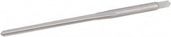 Hertel - #3/0 Pin, 0.1302" Diam, 0.1029" Small End, 9/64" Diam Straight Shank, 1-5/16" Flute, Taper Pin Reamer - Exact Tool & Supply