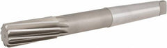 Hertel - 1-1/2" High Speed Steel 8 Flute Chucking Reamer - Exact Tool & Supply