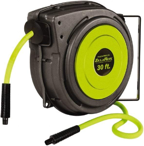 Legacy - 30' Spring Retractable Hose Reel - 150 psi, Hose Included - Exact Tool & Supply