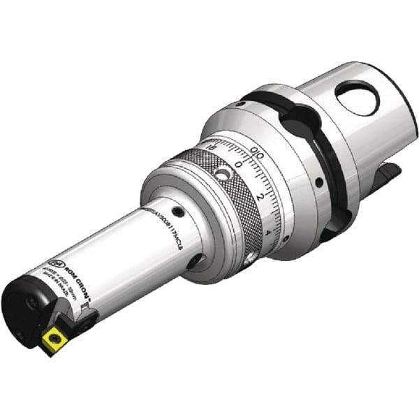 Kennametal - 38.5mm Body Diam, Manual Single Cutter Boring Head - 42mm to 53mm Bore Diam, 40mm Bar Hole Diam - Exact Tool & Supply