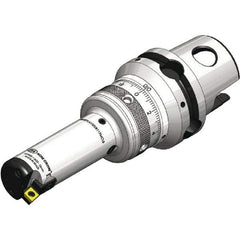 Kennametal - 47mm Body Diam, Manual Single Cutter Boring Head - 65mm to 79mm Bore Diam, 63mm Bar Hole Diam - Exact Tool & Supply