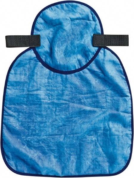 Ergodyne - Cotton & PVA Hard Hat Pad - Hook and Loop Attachment, Blue, Compatible with All Hard Hats - Exact Tool & Supply