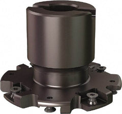 Seco - Shell Mount Connection, 0.8071" Cutting Width, 0.807" Depth of Cut, 3" Cutter Diam, 3/4" Hole Diam, 8 Tooth Indexable Slotting Cutter - R335.19 Toolholder, 335.19-12045 Insert - Exact Tool & Supply