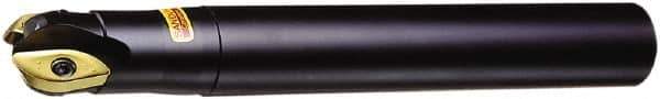 Sandvik Coromant - 12mm Cut Diam, 10.8mm Max Depth of Cut, 20mm Shank Diam, 200mm OAL, Indexable Ball Nose End Mill - 20mm Head Length, Straight Shank, R216.. A Toolholder, R216-12 02 Insert - Exact Tool & Supply