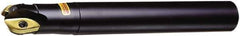 Sandvik Coromant - 1-1/4" Cut Diam, 1.1024" Max Depth of Cut, 1-1/4" Shank Diam, 14" OAL, Indexable Ball Nose End Mill - 14" Head Length, Straight Shank, RA216.. O Toolholder, APMT 160408-M, RA216-32 06 Insert - Exact Tool & Supply