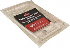 Wooster Brush - 9" Roller Compatible Paint Tray Liner - 1 Qt Capacity, 11" Wide, Recycled Plastic - Exact Tool & Supply