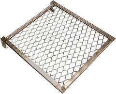 Wooster Brush - 2 Gal Compatible Paint 4-Sided Heavy-Duty Grid - 7" Roller Compatibility, Metal - Exact Tool & Supply