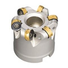 Heli Do Indexable Face Mill-2.5" Dia; 1" Bore Dia - Exact Tool & Supply