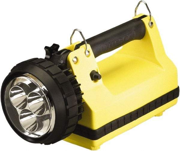 Streamlight - LED Bulb, 540 Lumens, Spotlight/Lantern Flashlight - Yellow Plastic Body, 1 6V Battery Included - Exact Tool & Supply