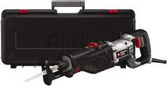 Porter-Cable - 3200 Strokes per Minute, 1-1/8 Inch Stroke Length, Electric Reciprocating Saw - 120 Volts, 8.5 Amps, 1 Blade - Exact Tool & Supply