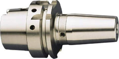 HAIMER - 1/8" Hole Diam, HSK40A Taper Shank Shrink Fit Tool Holder & Adapter - 2.36" Projection, 0.39" Nose Diam, 0.35" Clamping Depth, 25,000 RPM - Exact Tool & Supply