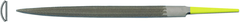 6" INOX Half-Round Ring File, Cut 0 - Exact Tool & Supply