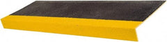 Rust-Oleum - Black & Yellow Solid Color Anti-Slip Vinyl Tape - 10" Wide x 3' Long x 1" Thick, General Traffic - Exact Tool & Supply