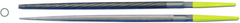 8" INOX Round File, Cut 2 - Exact Tool & Supply