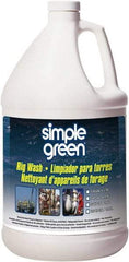 Simple Green - 1 Gal Bottle Cleaner/Degreaser - Liquid, Alkaline, Unscented - Exact Tool & Supply