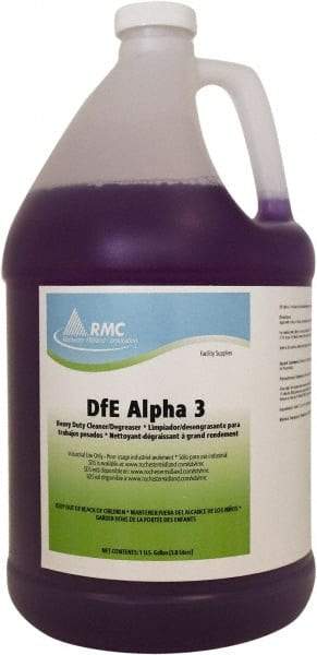 Rochester Midland Corporation - 1 Gal Bottle Cleaner/Degreaser - Liquid, Lemon - Exact Tool & Supply