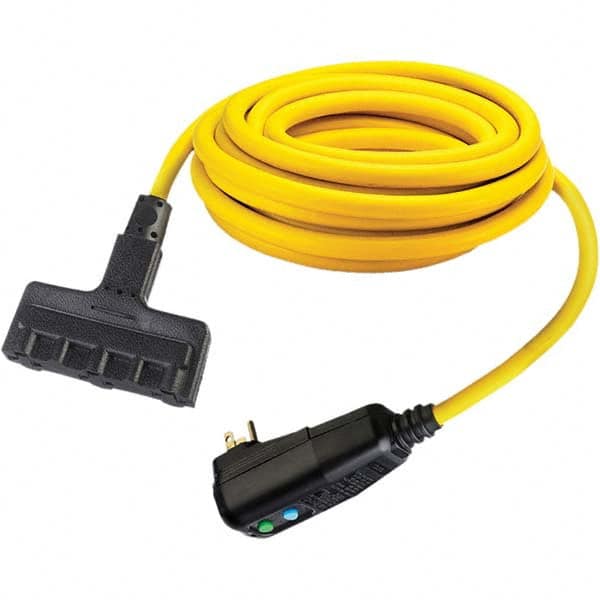 Hubbell Wiring Device-Kellems - GFCI Cords & Power Distribution Centers Mount Type: Portable Number of Outlets: 3 - Exact Tool & Supply