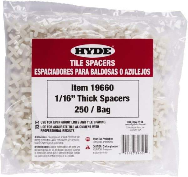 Hyde Tools - Tile Spacer - For Ceramic Tile - Exact Tool & Supply