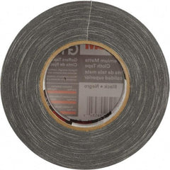 3M - 3" x 50m Black Gaffers Tape - 11 mil, Rubber Adhesive, Cotton Cloth Backing, Series GT3 - Exact Tool & Supply