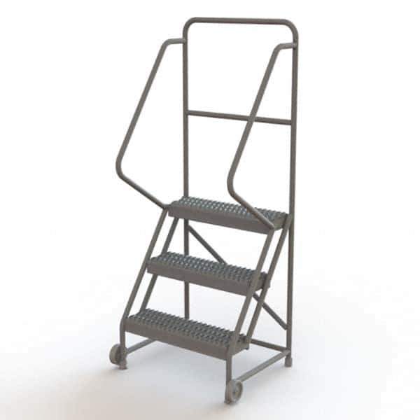 TRI-ARC - Rolling & Wall Mounted Ladders & Platforms Type: TiltNRoll Rolling Ladder Style: Tilt & Roll Safety Ladder - Exact Tool & Supply