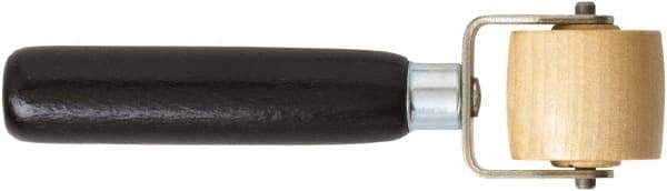 Hyde Tools - Steel & Wood Wallpaper Roller - 8-1/2" Long x 1-1/4" Wide - Exact Tool & Supply