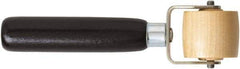 Hyde Tools - Steel & Wood Wallpaper Roller - 8-1/2" Long x 1-1/4" Wide - Exact Tool & Supply