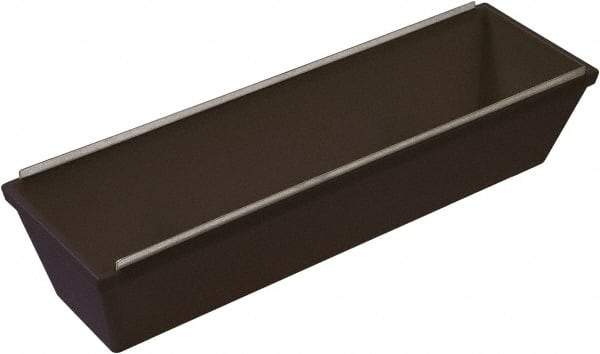 Hyde Tools - 12" Mud Hawk/Pan for Drywall/Plaster Repair - Polypropylene; Metal - Exact Tool & Supply