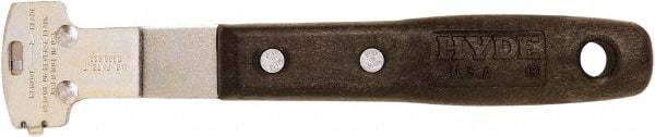 Hyde Tools - Stiff Steel Straight Scraper - 1.55" Blade Width - Exact Tool & Supply