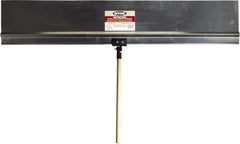 Hyde Tools - 48" Wide Flexible Blade Aluminum Painters Assistant - Stiff, Wood Handle - Exact Tool & Supply